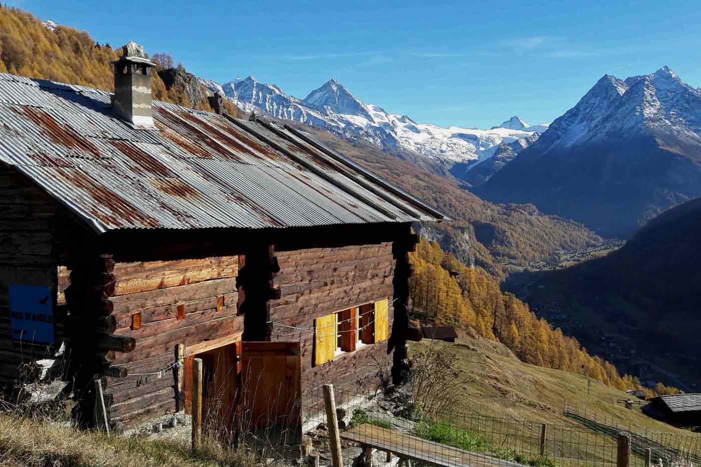 Louer un mayen en Valais - Nid d'Aigle